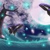 グリーレア背景アバター「夜蝶の桜」